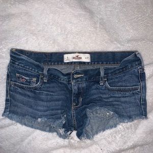 Hollister jean shorts